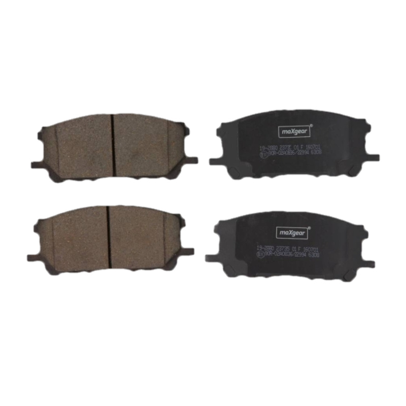 MAXGEAR Sada brzdových platničiek kotúčovej brzdy 192880