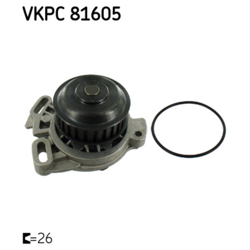 SKF Vodné čerpadlo, chladenie motora VKPC81605