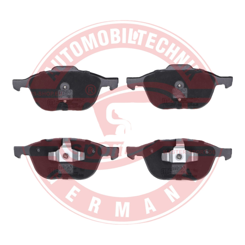 MASTER-SPORT Sada brzdových platničiek kotúčovej brzdy 13046071932NSETMS