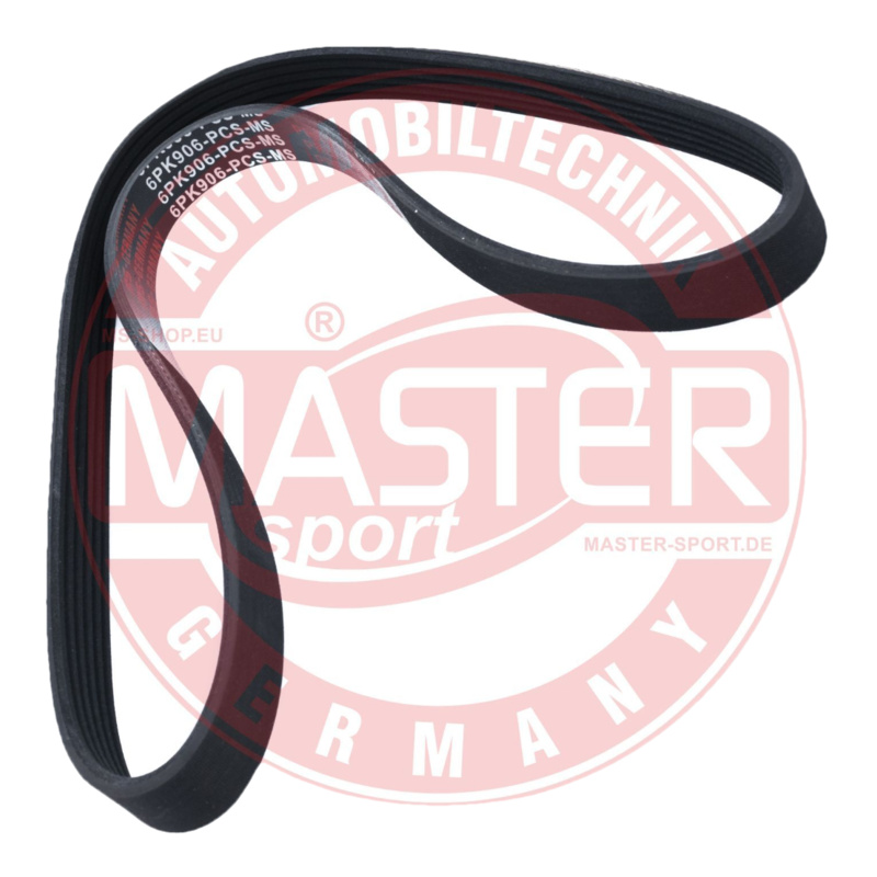 MASTER-SPORT Ozubený klinový remeň 6PK906PCSMS