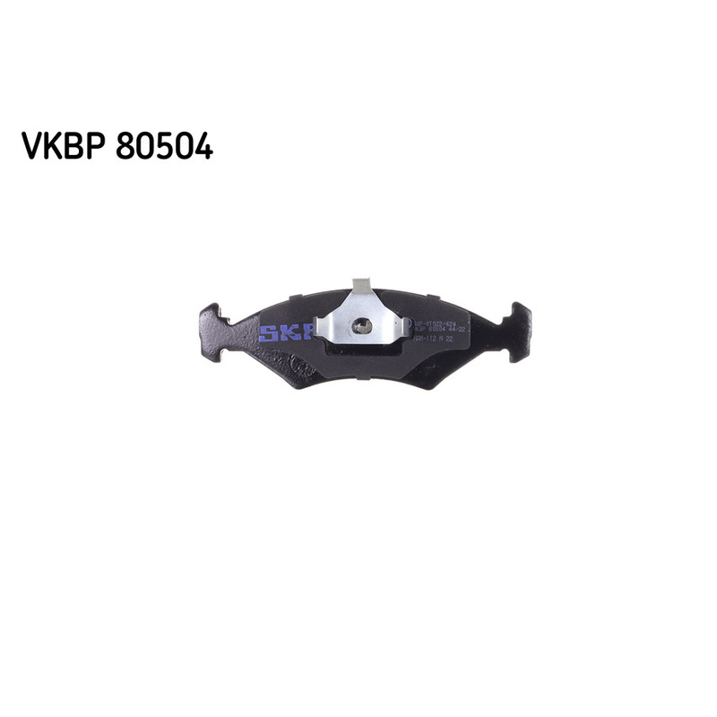 SKF Sada brzdových platničiek kotúčovej brzdy VKBP 80504
