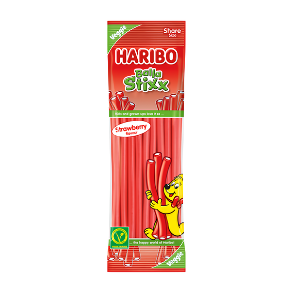 Haribo Balla Stixx jahodové,Haribo Balla Stixx jahodové