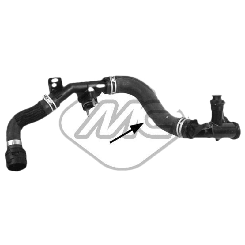 E-shop Metalcaucho Potrubie chladiacej kvapaliny 97786
