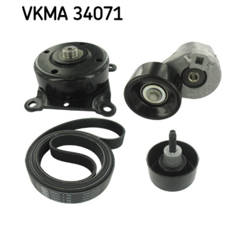 SKF Ozubený klinový remeň - Sada VKMA34071