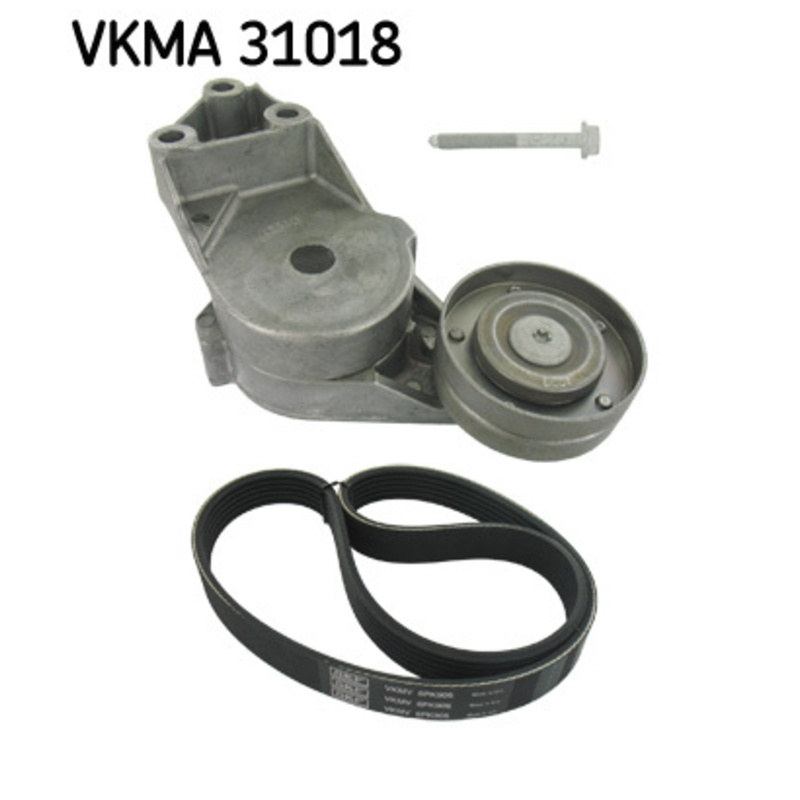 SKF Ozubený klinový remeň - Sada VKMA31018