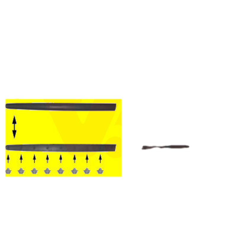 E-shop VAN WEZEL Ozdobná/ochranná lišta dverí 4028428