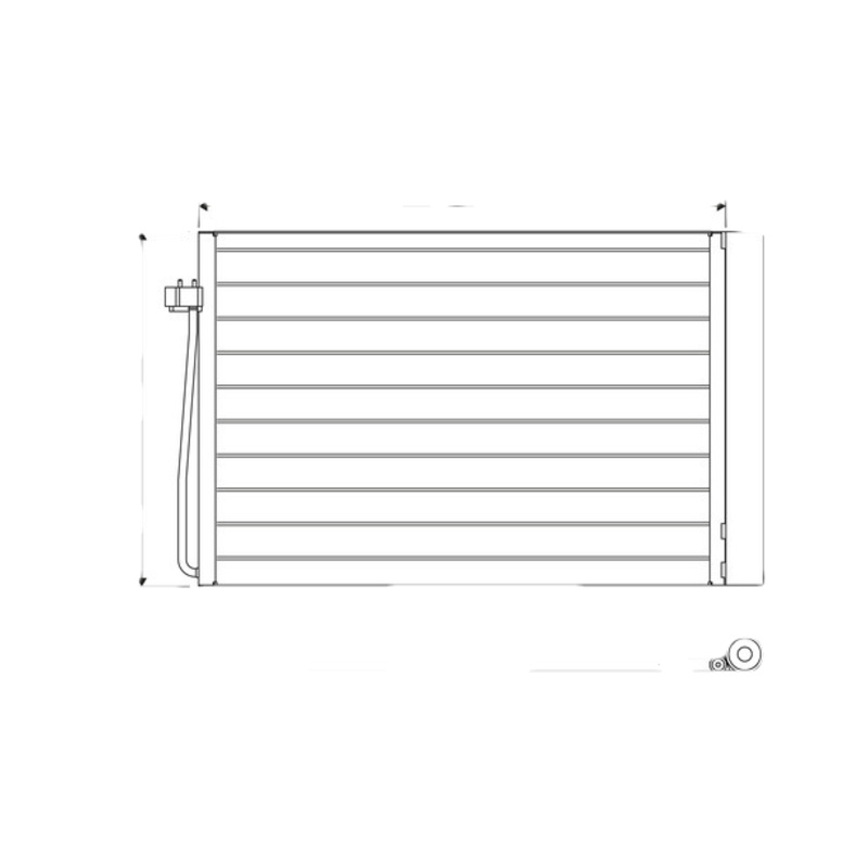 E-shop VALEO Kondenzátor klimatizácie 817850