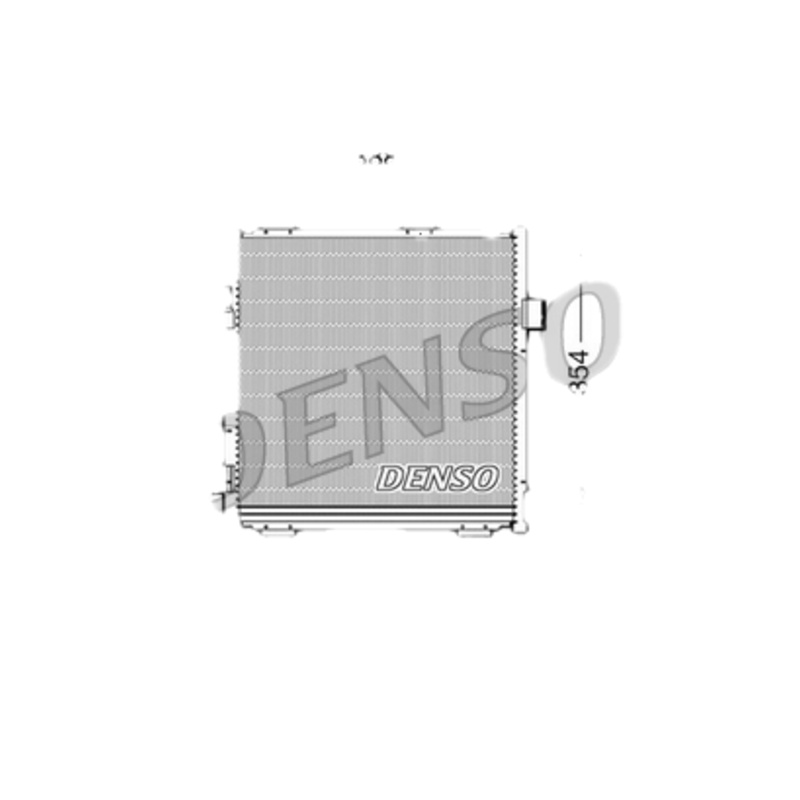 DENSO Kondenzátor klimatizácie DCN50040