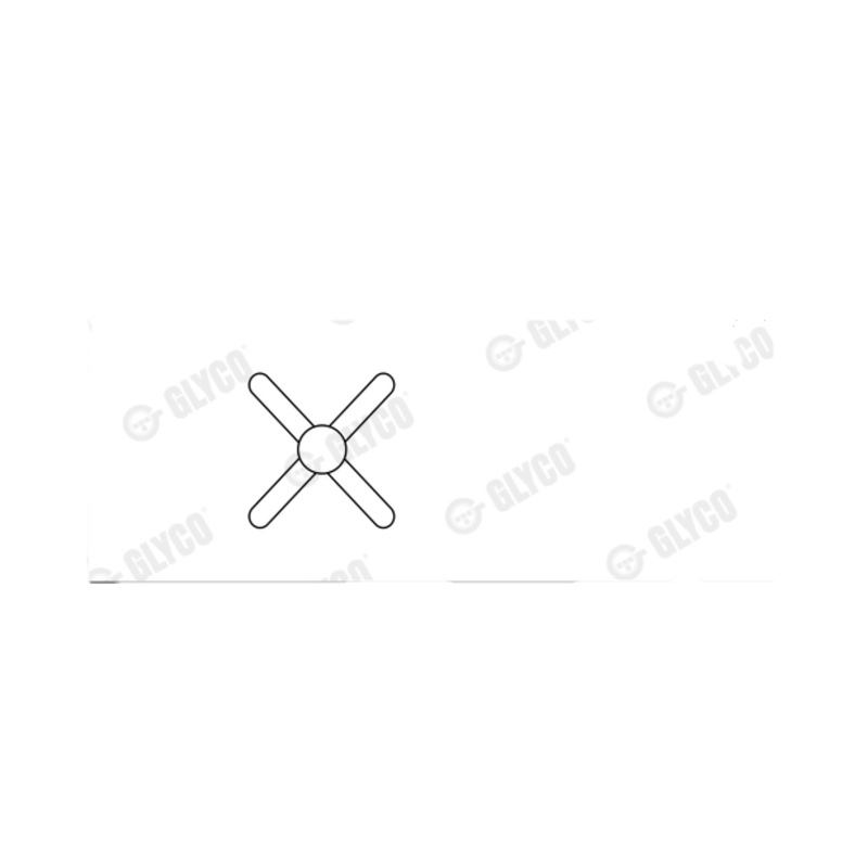 GLYCO Ložiskové puzdro ojnice 554186SEMI