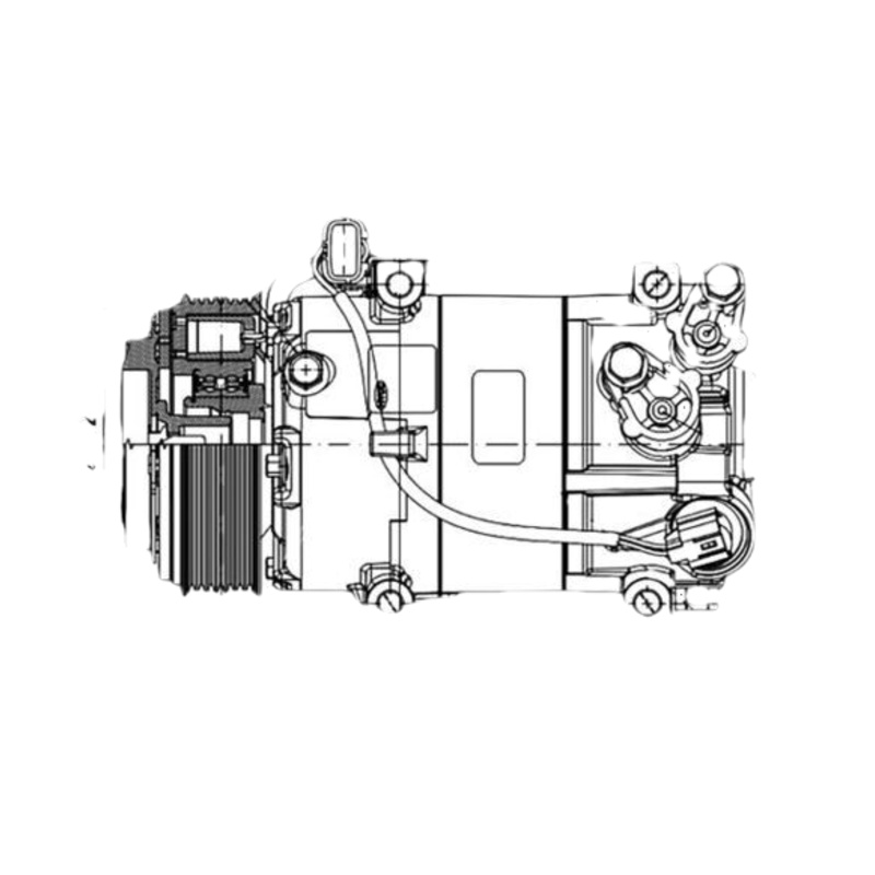 MAHLE ORIGINAL Kompresor klimatizácie ACP 1461 000P