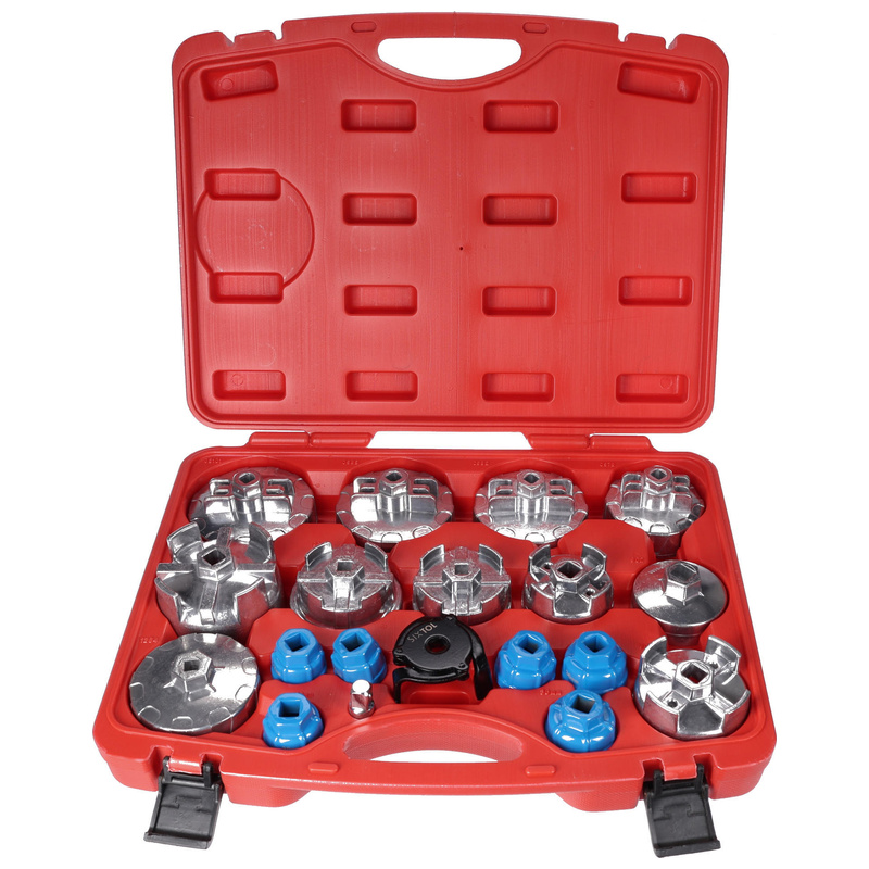 Sada na demontáž olejových filtrů MECHANIC OIL WRENCH 19, 19 ks