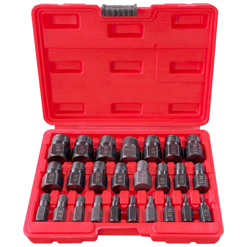 Sada vytahováků poškozených šroubů a matic MECHANIC NUT REMOVER 2, 25 ks