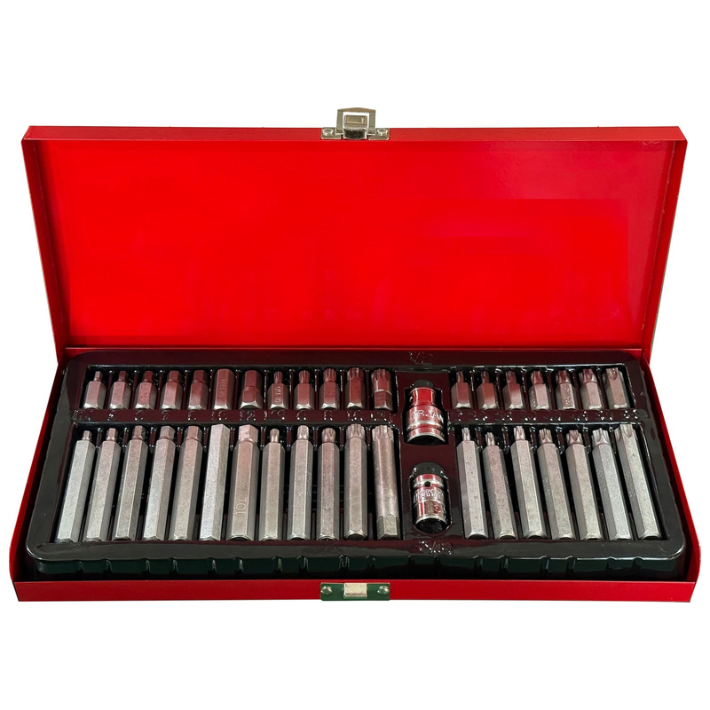 Sada torx bitů v kovovém pouzdře MECHANIC TORX SET 1, 40 ks