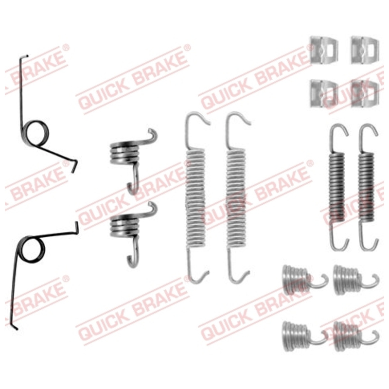 QUICK BRAKE Sada prísluženstva brzdovej čeľuste 1050769