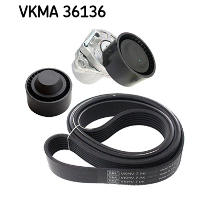 SKF Ozubený klinový remeň - Sada VKMA 36136
