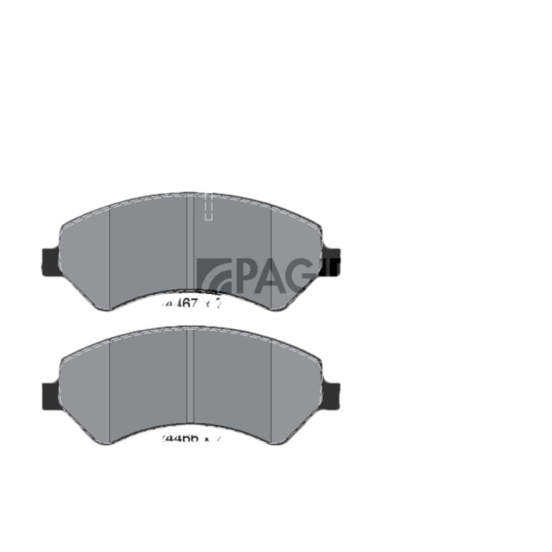 PAGID Sada brzdových platničiek kotúčovej brzdy T2296N