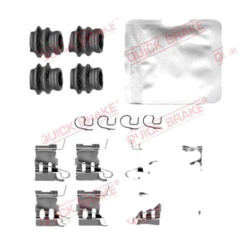 QUICK BRAKE Sada prísluženstva obloženia kotúčovej brzdy 109-0182