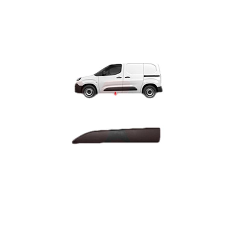 VAN WEZEL Ozdobná/ochranná lišta dverí 0991423