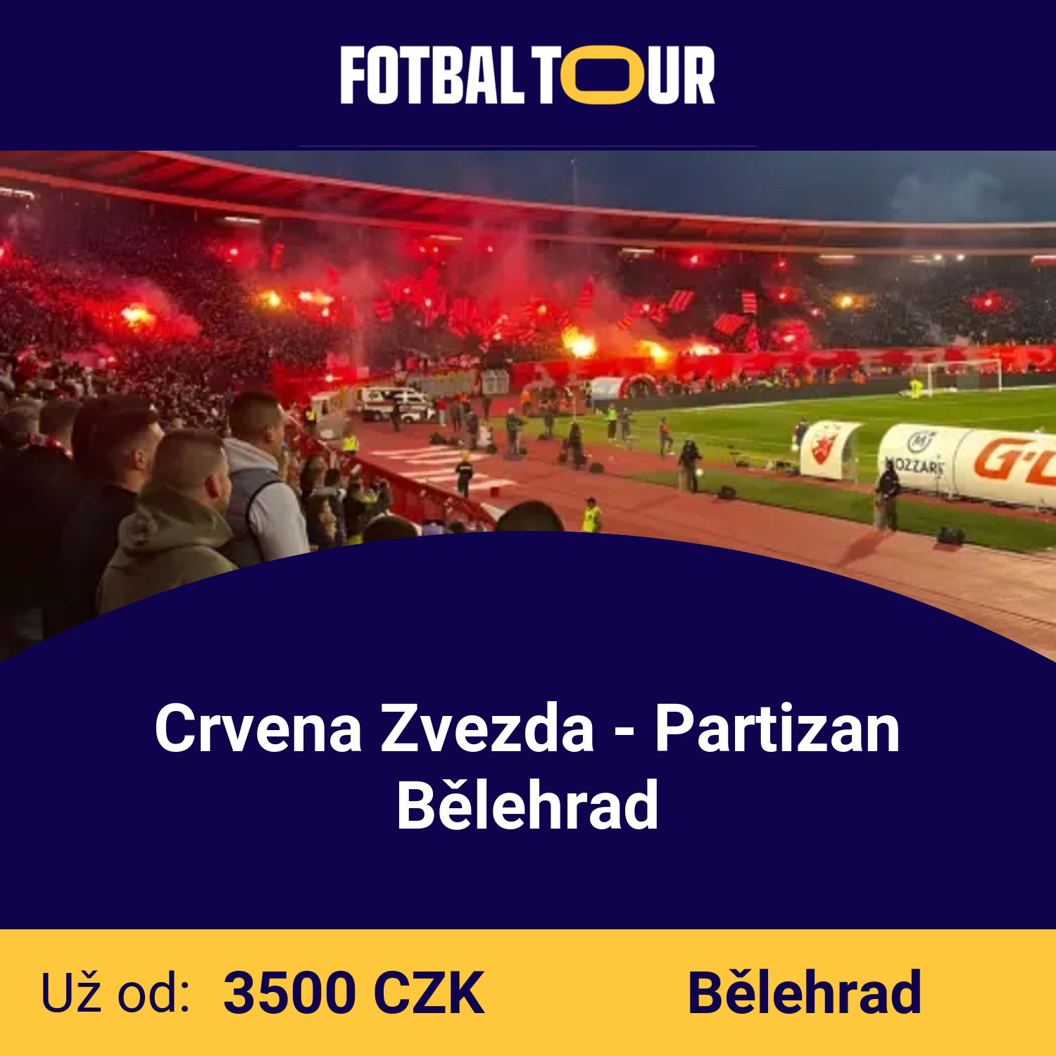 Crvena Zvezda - Partizan Bělehrad