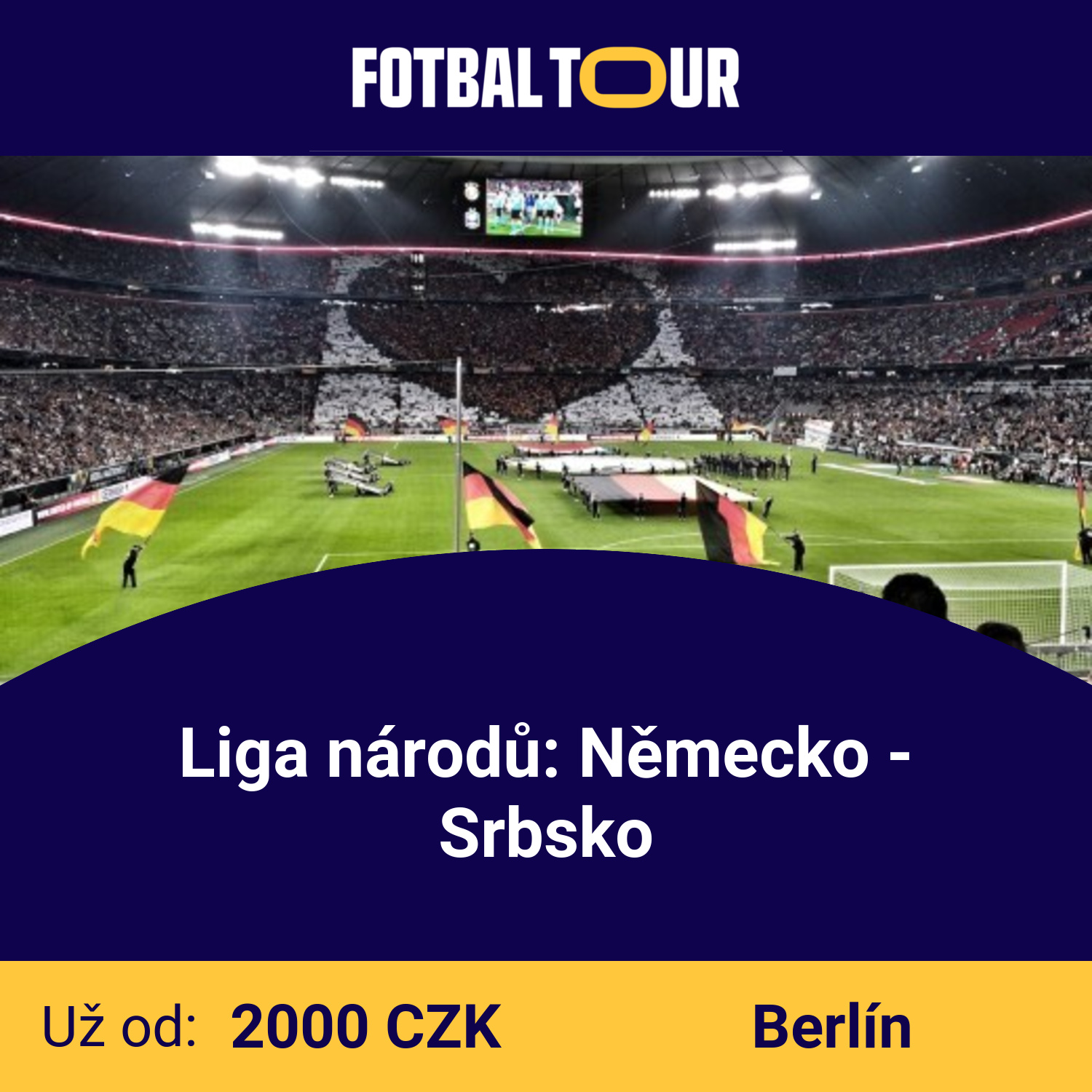 Liga národů: Německo - Srbsko