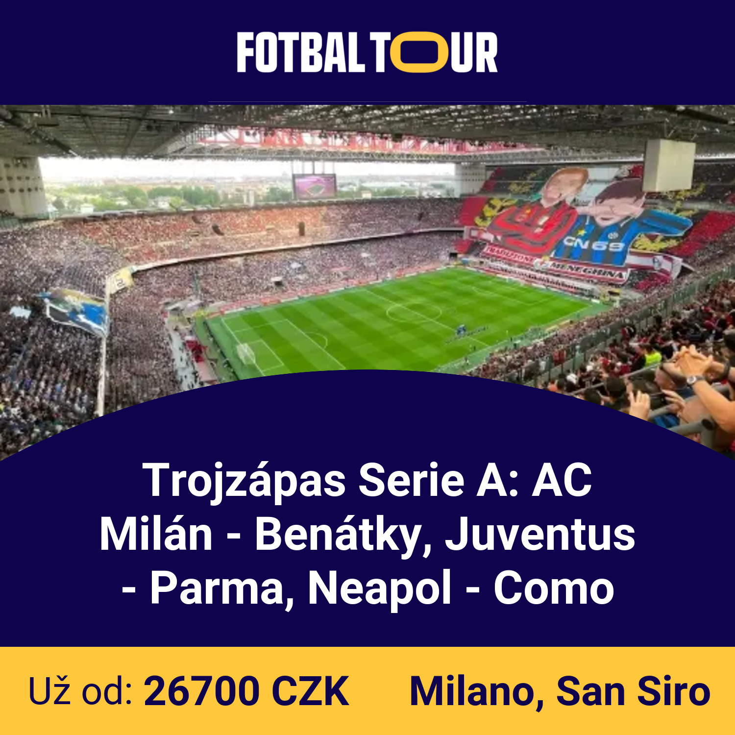 Trojzápas Serie A: AC Milán - Benátky, Juventus - Parma, Neapol - Como