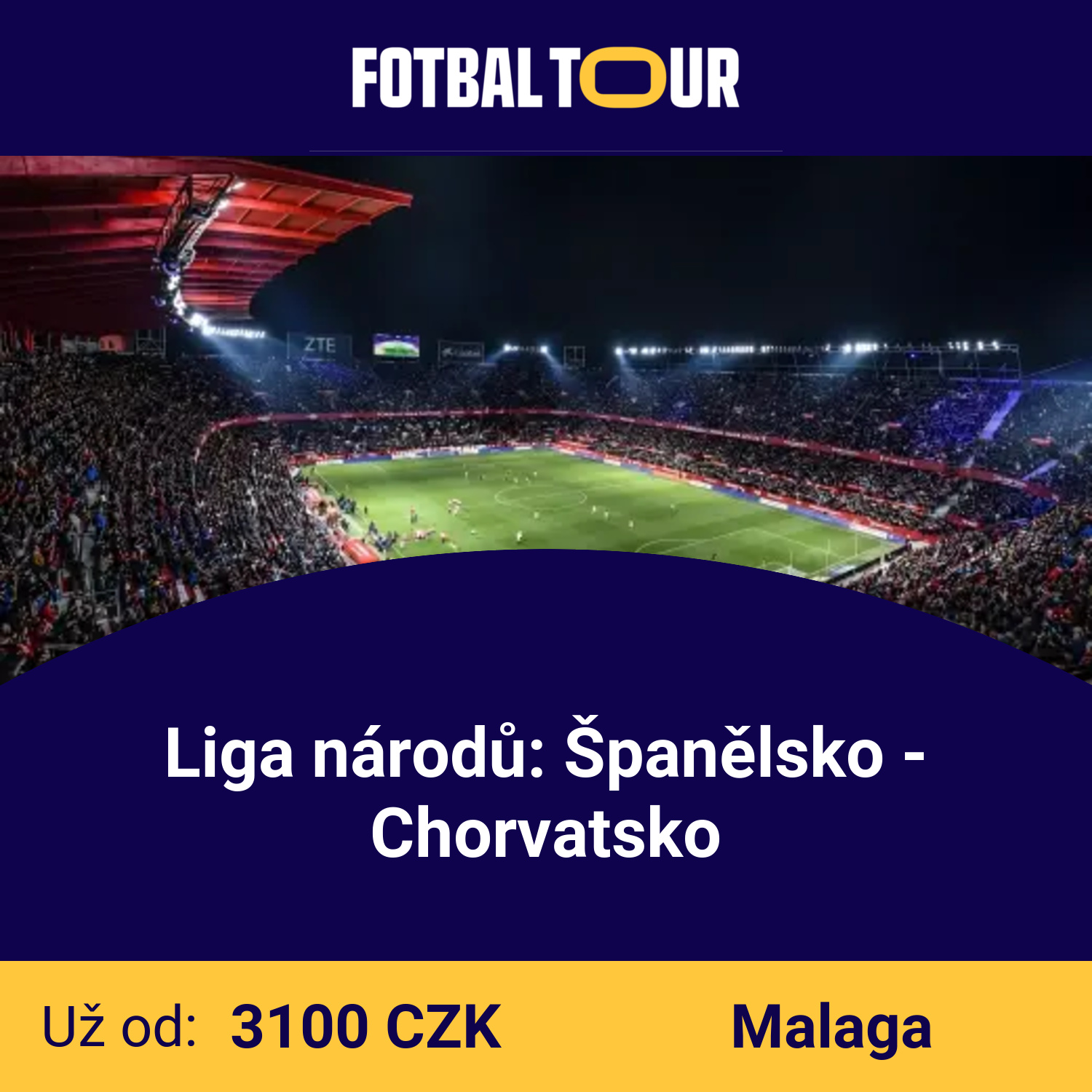 Liga národů: Španělsko - Chorvatsko