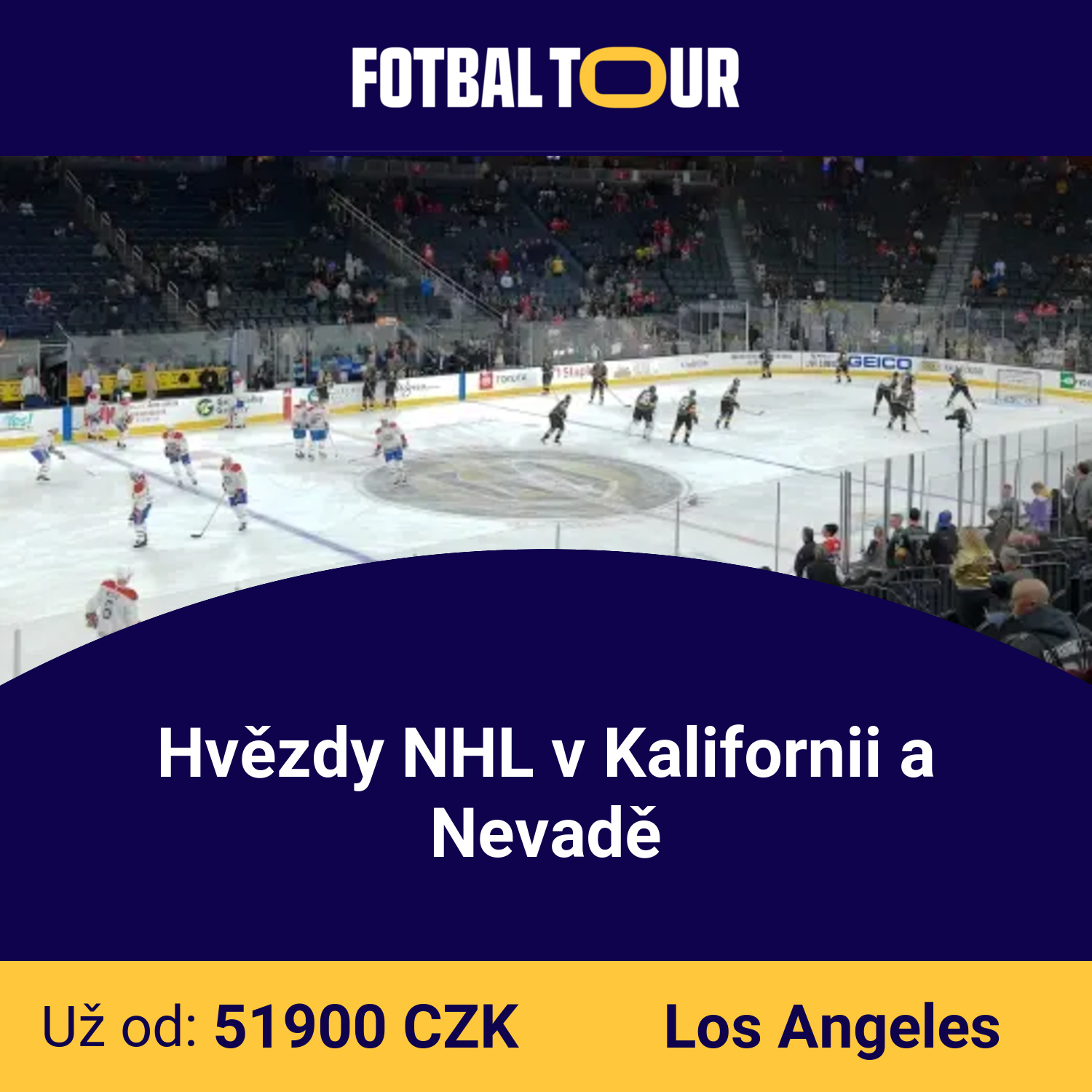 Hvězdy NHL v Kalifornii a Nevadě