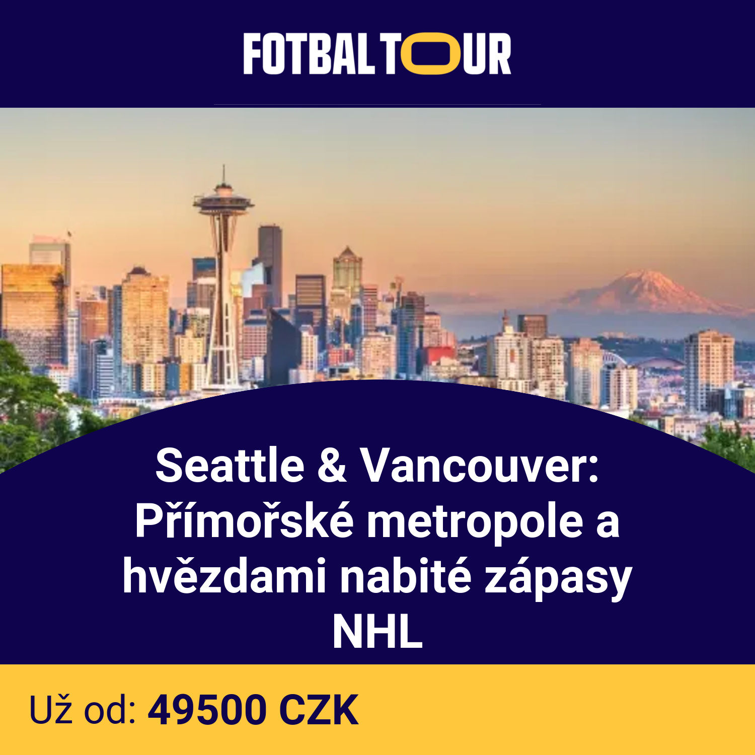 Seattle & Vancouver: Přímořské metropole a hvězdami nabité zápasy NHL