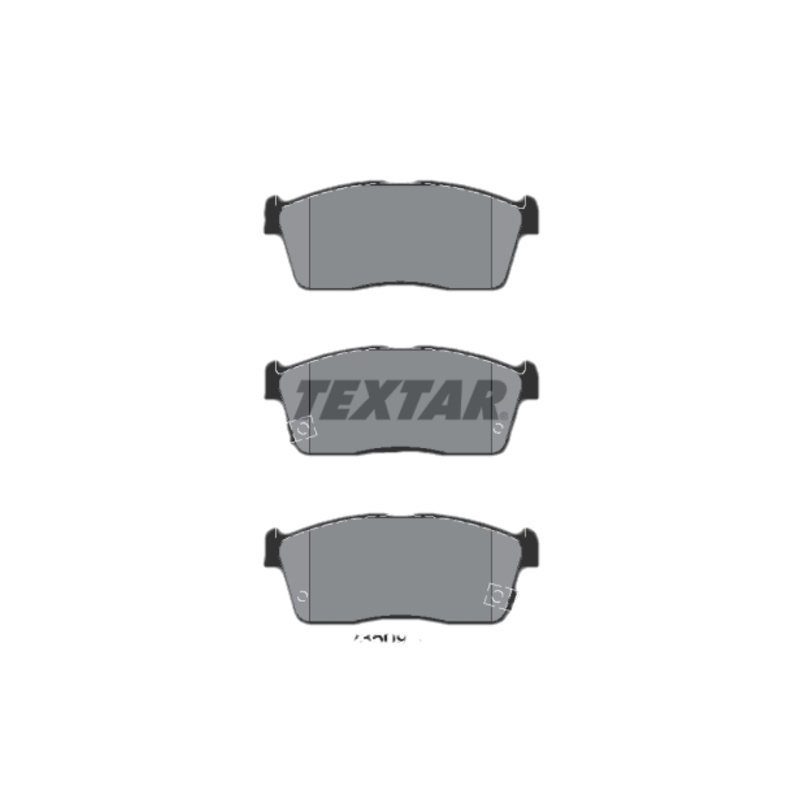 TEXTAR Sada brzdových platničiek kotúčovej brzdy 2350701