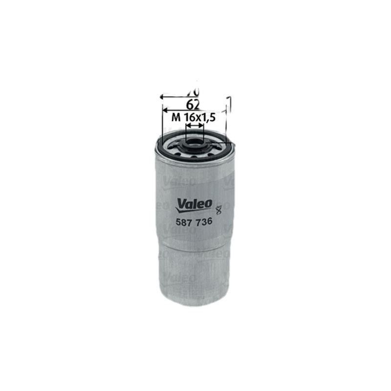 VALEO Palivový filter 587736