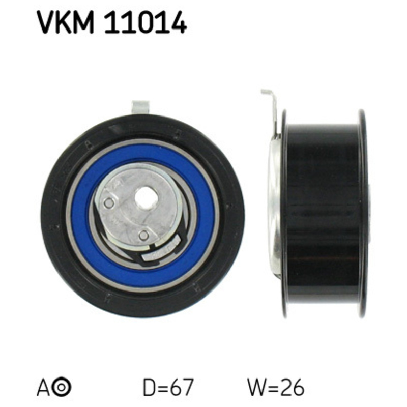 SKF Napínacia kladka ozubeného remeňa VKM11014