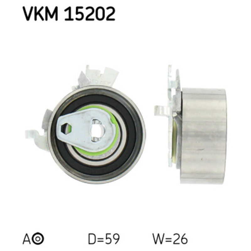 SKF Napínacia kladka ozubeného remeňa VKM15202