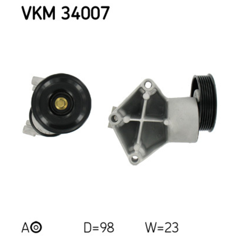 SKF Napínacia kladka rebrovaného klinového remeňa VKM34007