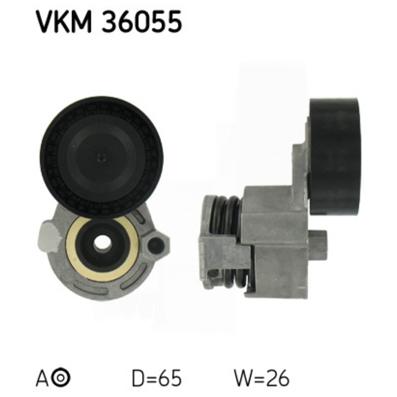 SKF Napínacia kladka rebrovaného klinového remeňa VKM36055