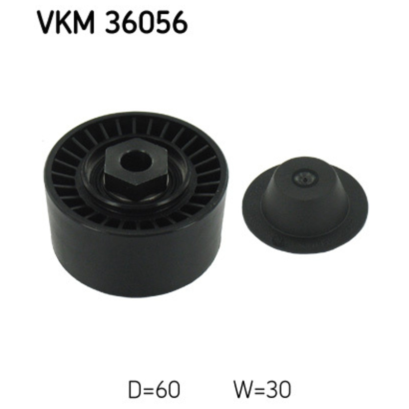 SKF Napínacia kladka rebrovaného klinového remeňa VKM36056