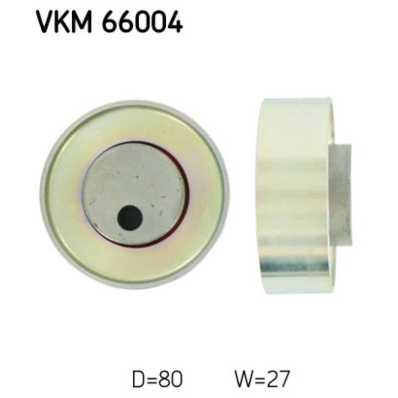 SKF Vratná/vodiaca kladka rebrovaného klinového remeňa VKM66004