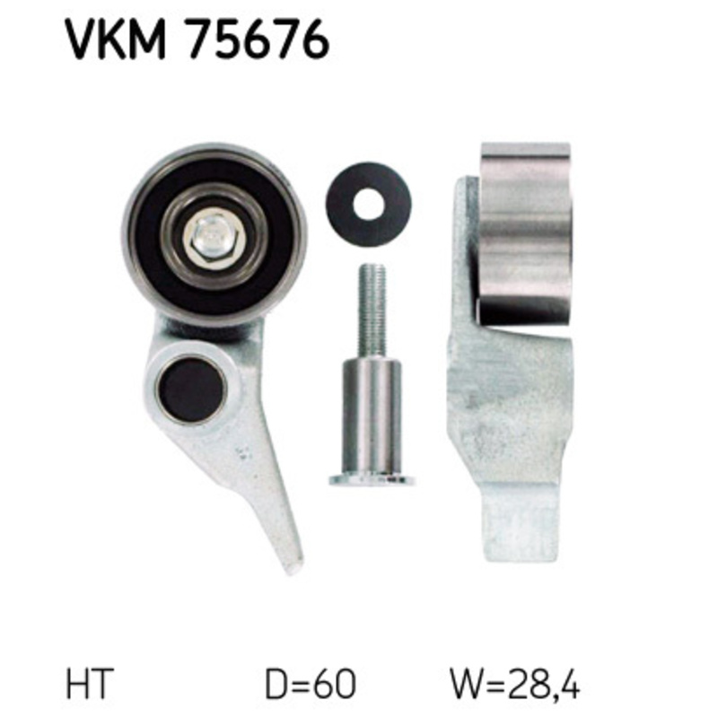 SKF Napínacia kladka ozubeného remeňa VKM75676
