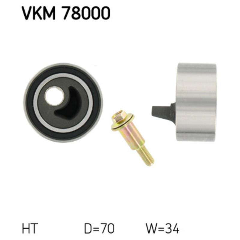 SKF Napínacia kladka ozubeného remeňa VKM78000