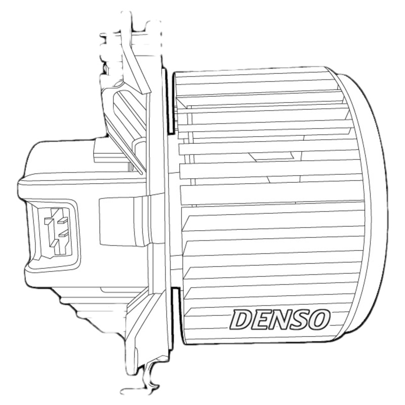 DENSO Vnútorný ventilátor DEA09070