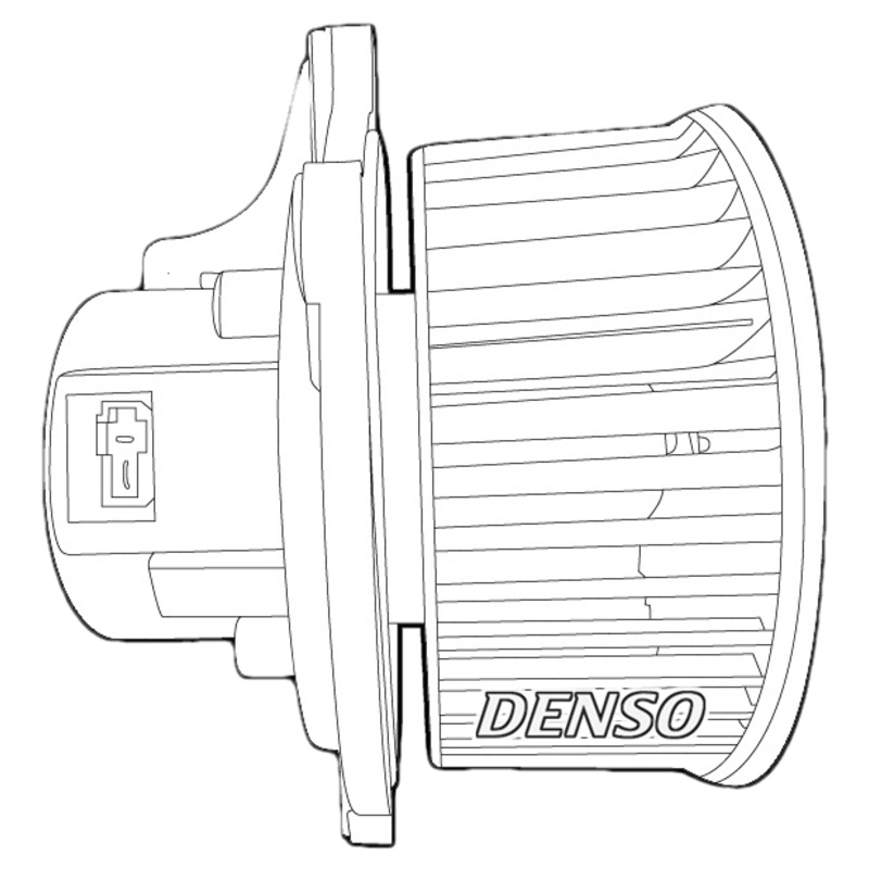 DENSO Vnútorný ventilátor DEA43003