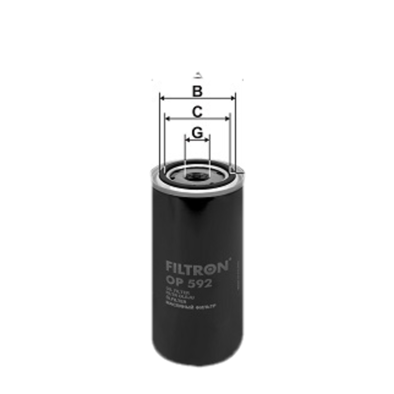FILTRON Olejový filter OP592