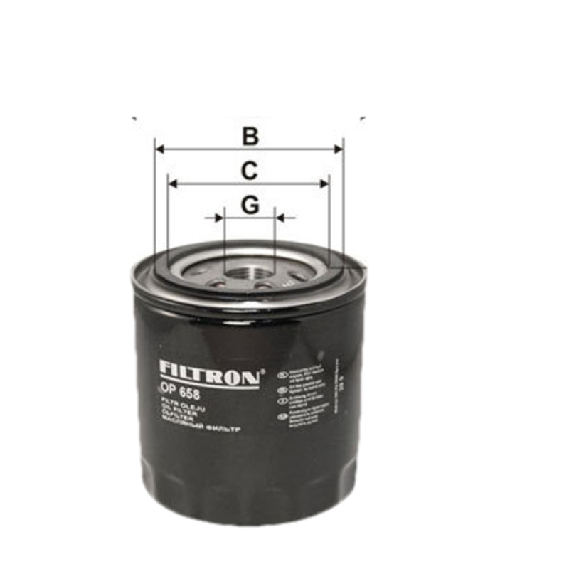 FILTRON Olejový filter OP658