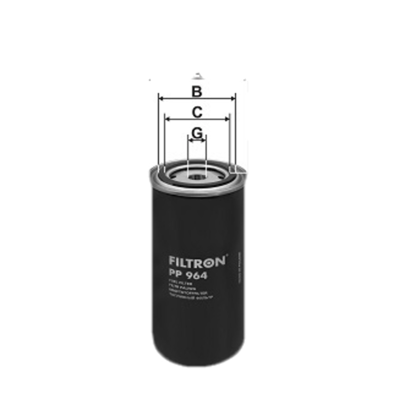 FILTRON Palivový filter PP964