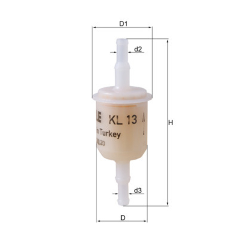MAHLE ORIGINAL Palivový filter KL13OF