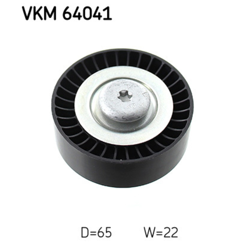 SKF Vratná/vodiaca kladka rebrovaného klinového remeňa VKM64041