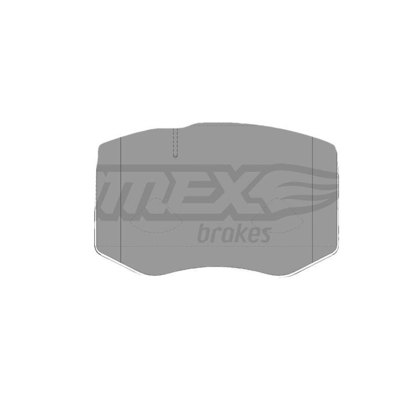 TOMEX Sada brzdových platničiek kotúčovej brzdy TX 18-52
