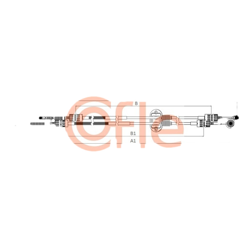 COFLE Lanko ručnej prevodovky 2CB.FO015