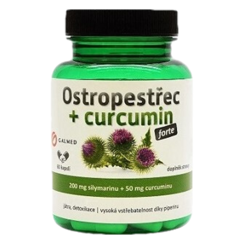 Galmed Ostropestřec+Curcumin Forte Cps.60