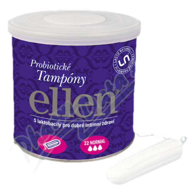 Ellen Probiotické Tampóny Normal 22Ks